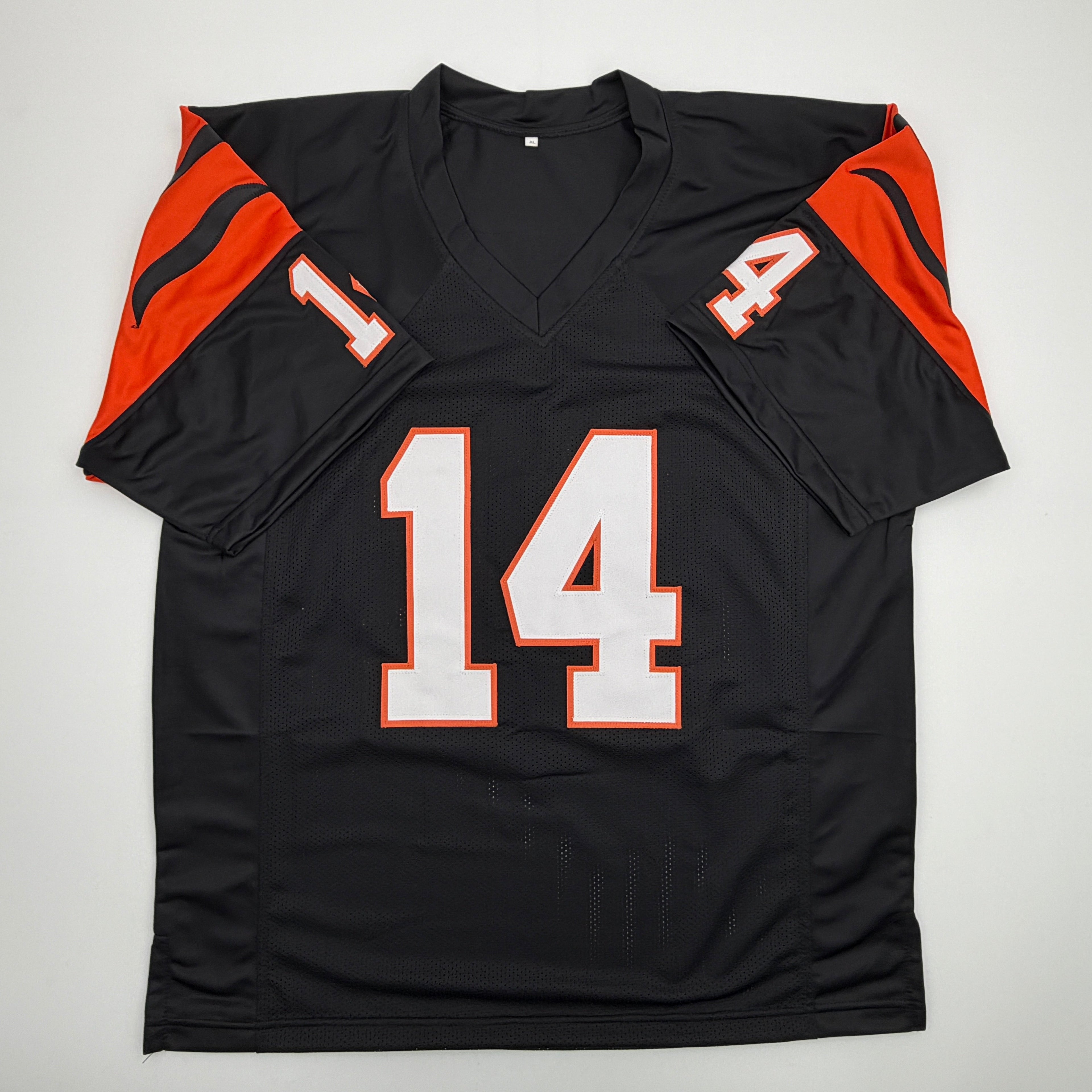 autographed-signed-ken-anderson-cincinnati-black-football-jersey-beckett-bas-coa