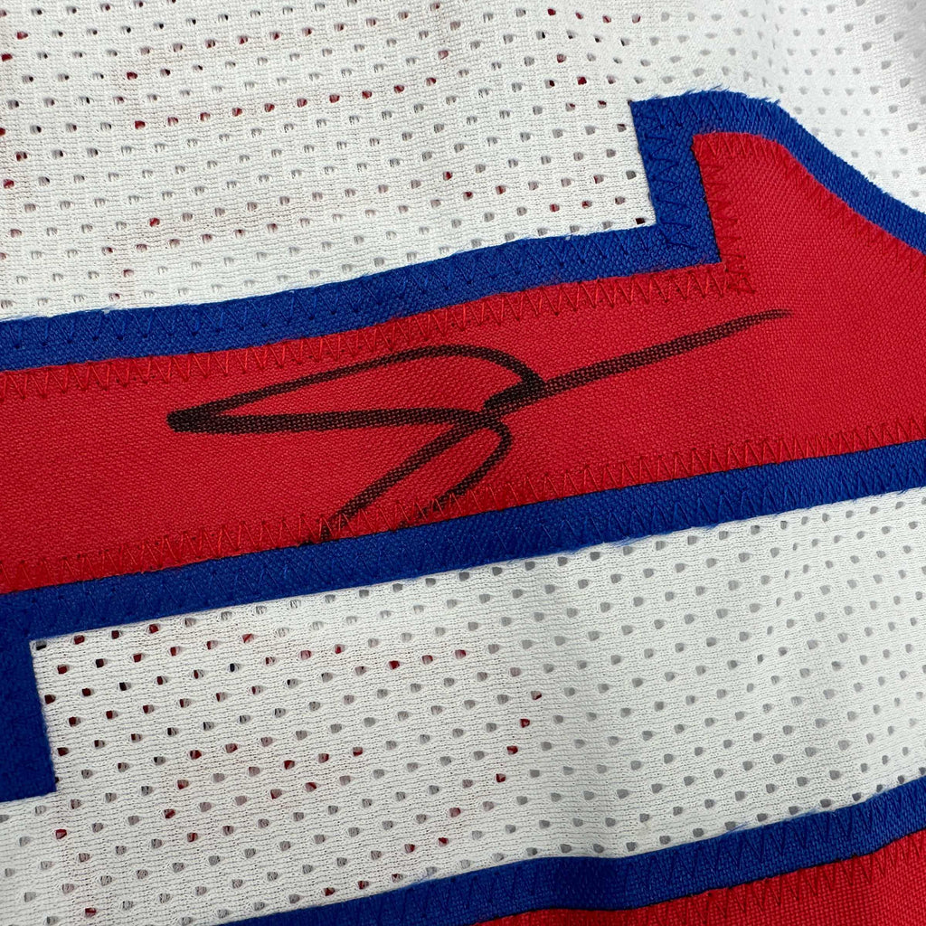 autographed-signed-demar-derozan-sacramento-white-kansas-city-retro-basketball-jersey-beckett-bas-coa