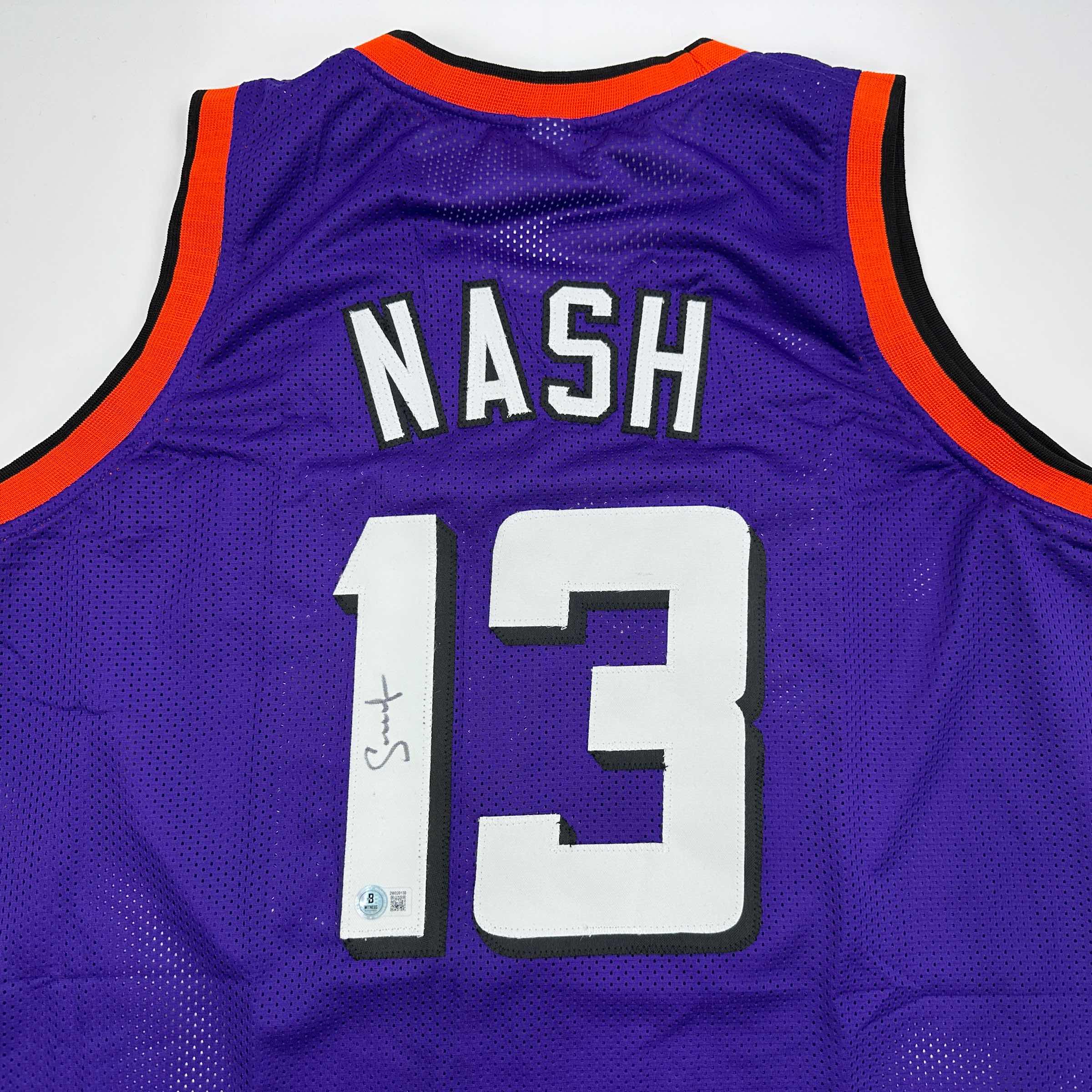 autographed-signed-steve-nash-phoenix-purple-basketball-jersey-beckett-bas-coa