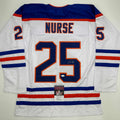autographed-signed-darnell-nurse-edmonton-white-hockey-jersey-jsa-coa