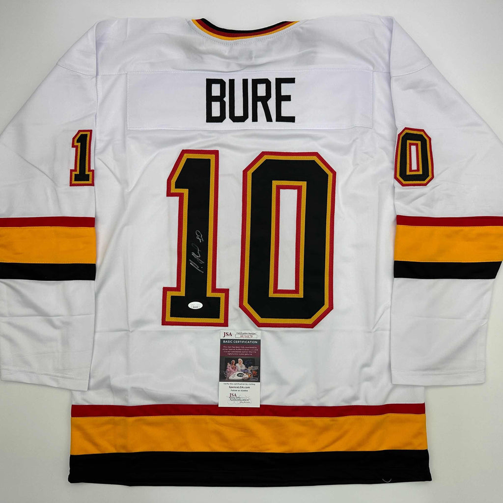 autographed-signed-pavel-bure-vancouver-white-hockey-jersey-jsa-coa