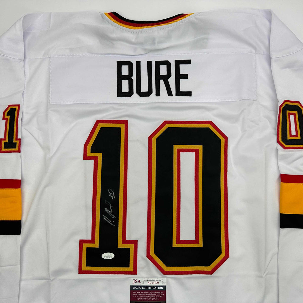 autographed-signed-pavel-bure-vancouver-white-hockey-jersey-jsa-coa