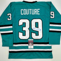 autographed-signed-logan-couture-san-jose-teal-hockey-jersey-jsa-coa