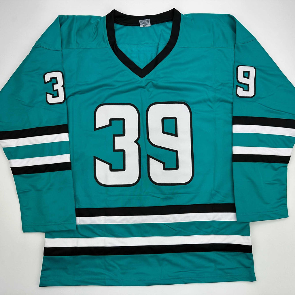 autographed-signed-logan-couture-san-jose-teal-hockey-jersey-jsa-coa