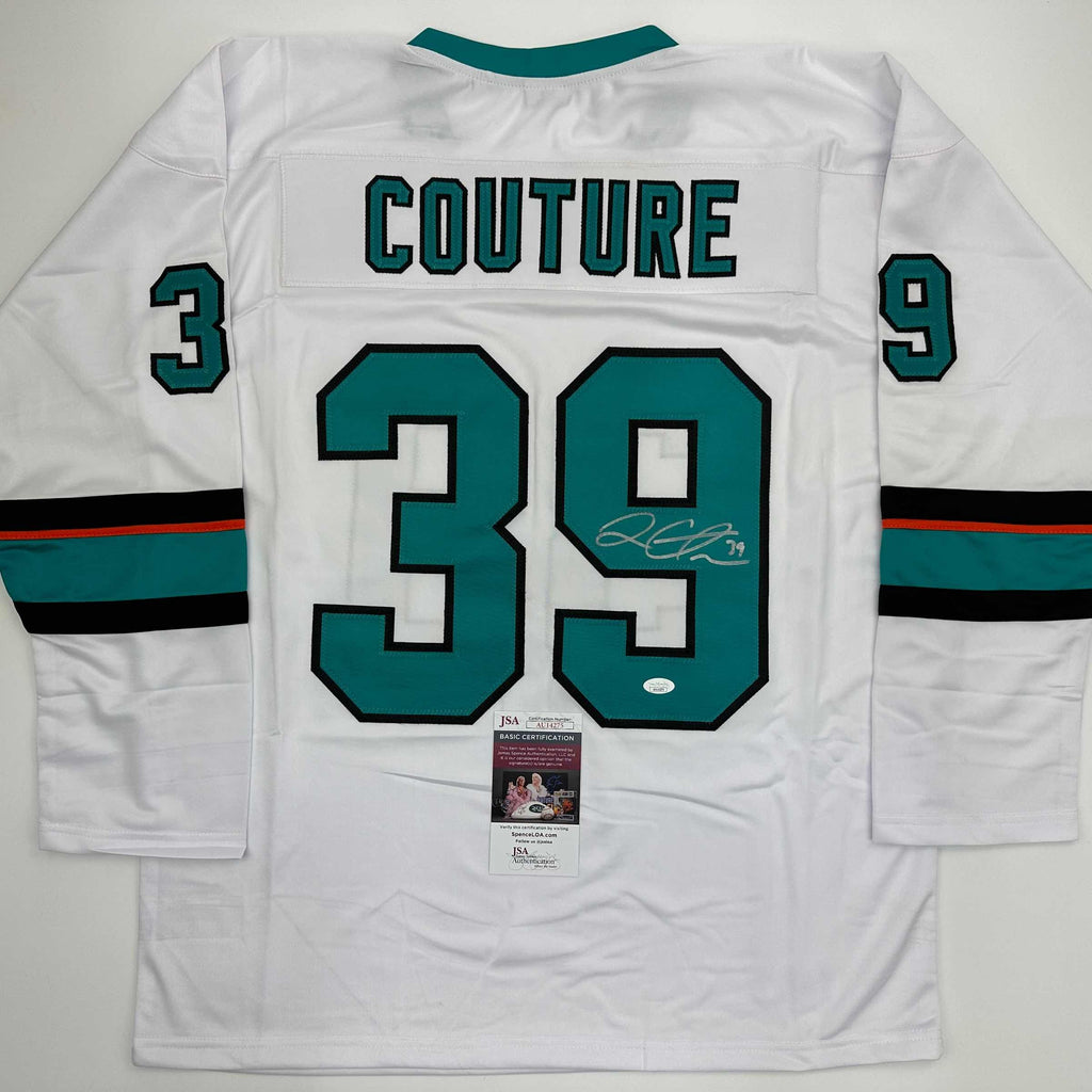 autographed-signed-logan-couture-san-jose-white-hockey-jersey-jsa-coa