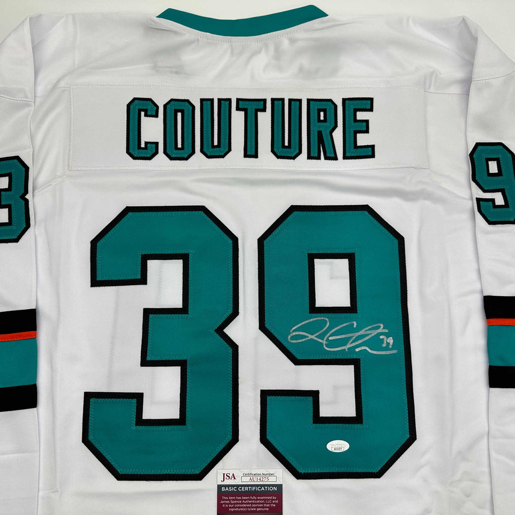 autographed-signed-logan-couture-san-jose-white-hockey-jersey-jsa-coa