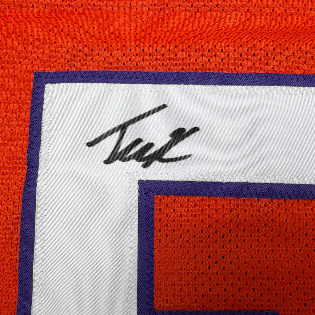autographed-signed-tee-higgins-clemson-orange-college-football-jersey-beckett-bas-coa