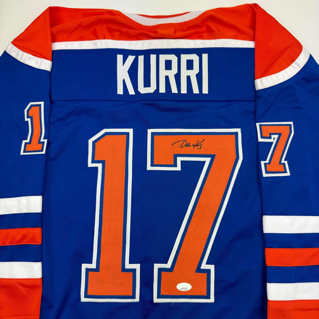 autographed-signed-jari-kurri-edmonton-blue-hockey-jersey-jsa-coa