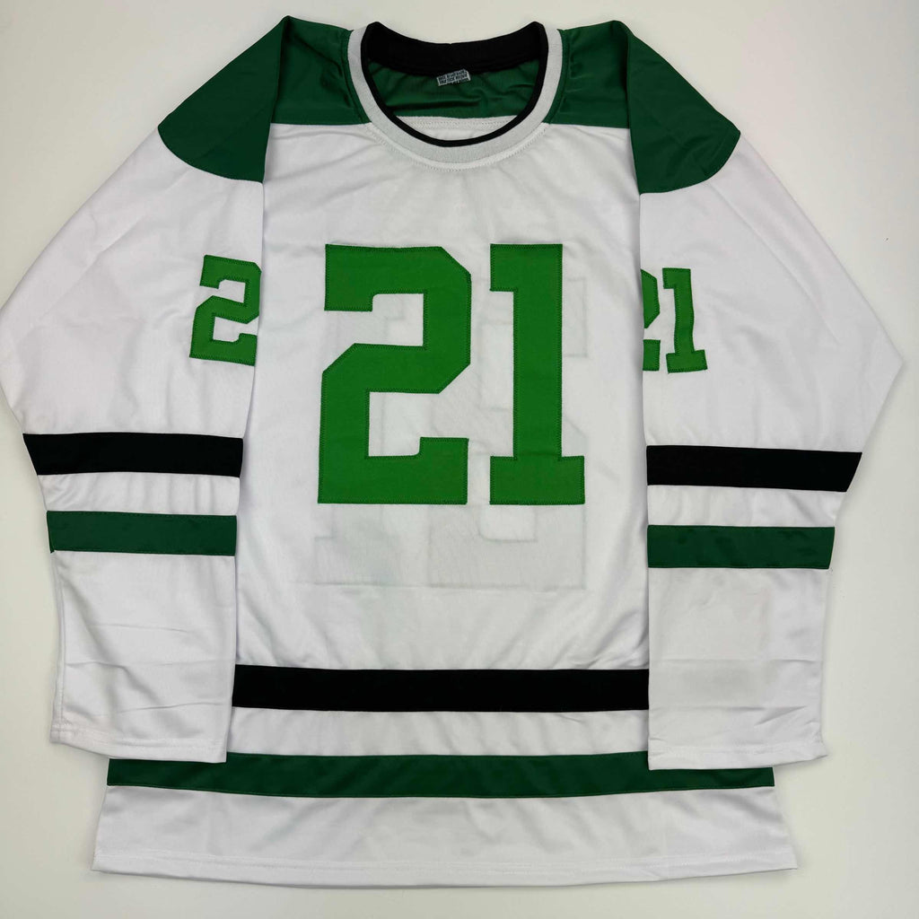 autographed-signed-jason-robertson-dallas-white-hockey-jersey-jsa-coa