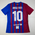 autographed-signed-ansu-fati-fc-barcelona-blue-soccer-jersey-beckett-bas-coa