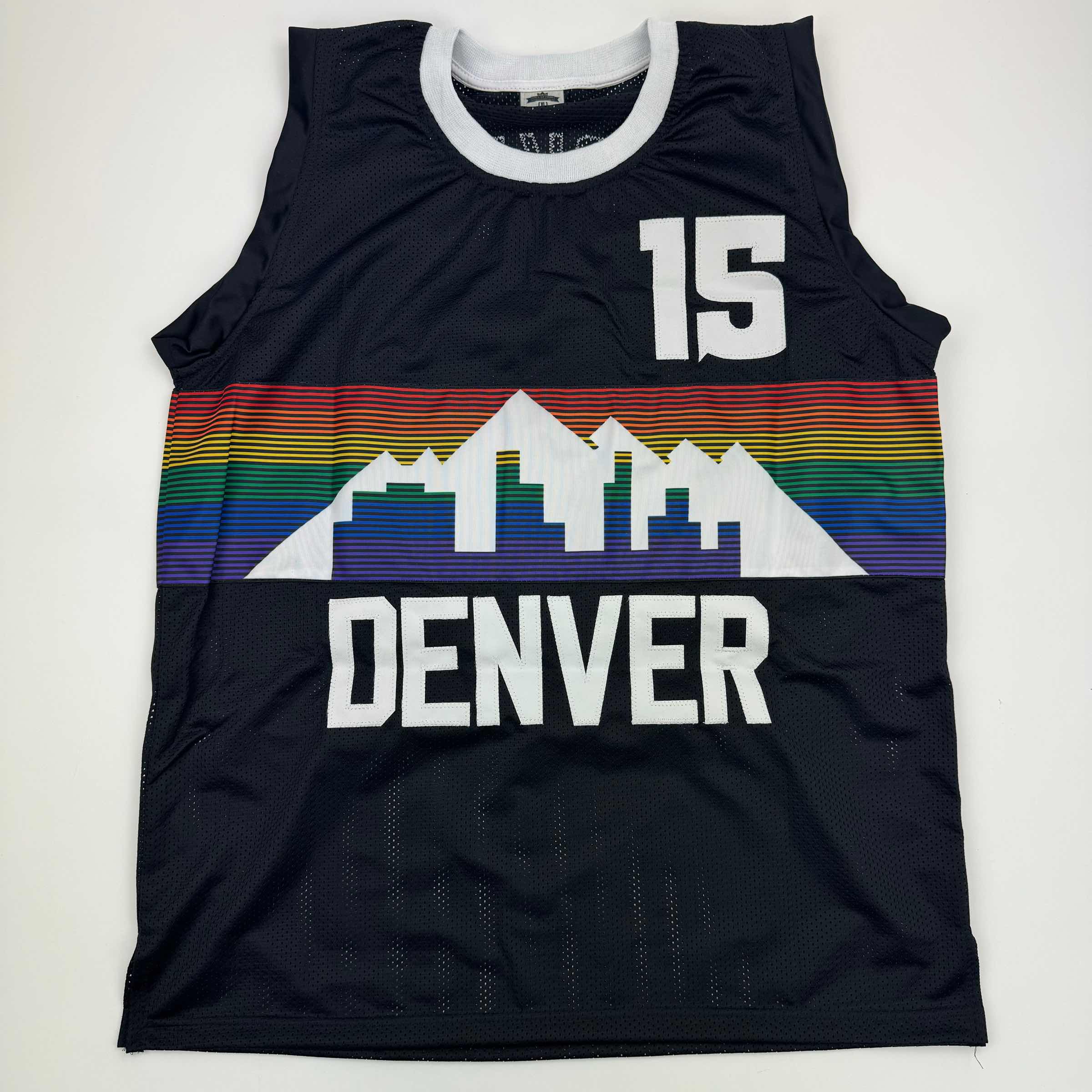 autographed-signed-nikola-jokic-denver-black-rainbow-basketball-jersey-jsa-coa