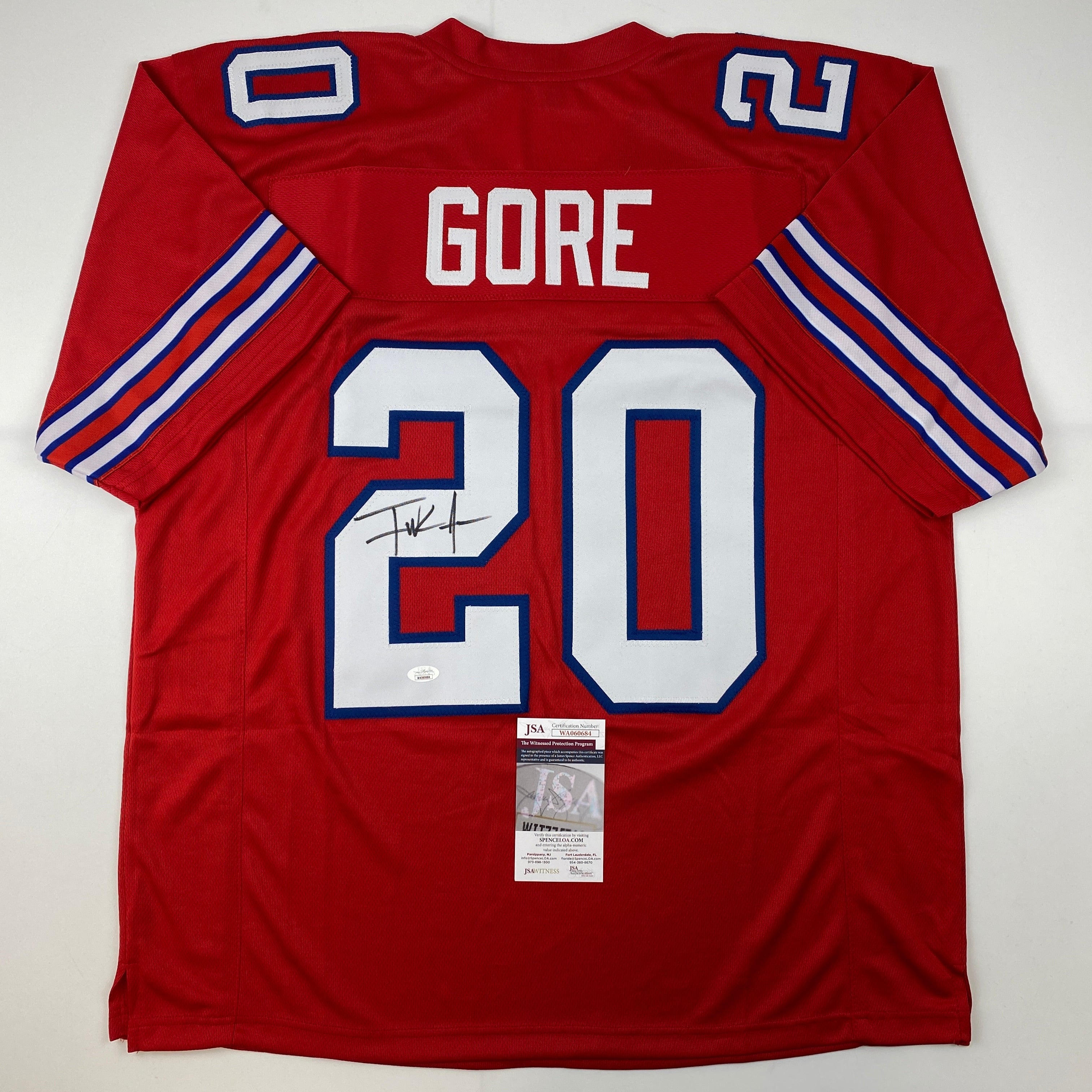 autographed-signed-frank-gore-buffalo-red-football-jersey-jsa-coa