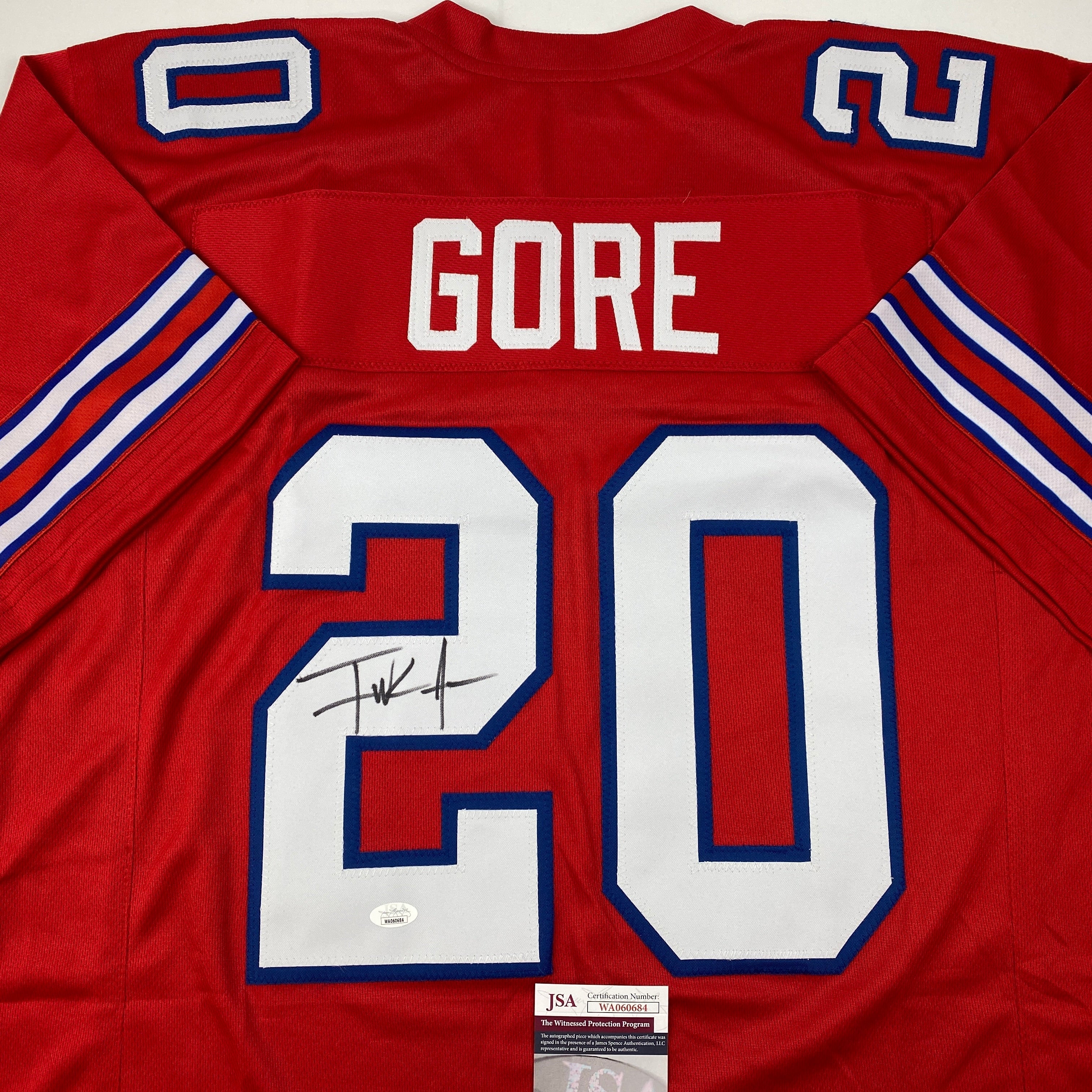 autographed-signed-frank-gore-buffalo-red-football-jersey-jsa-coa