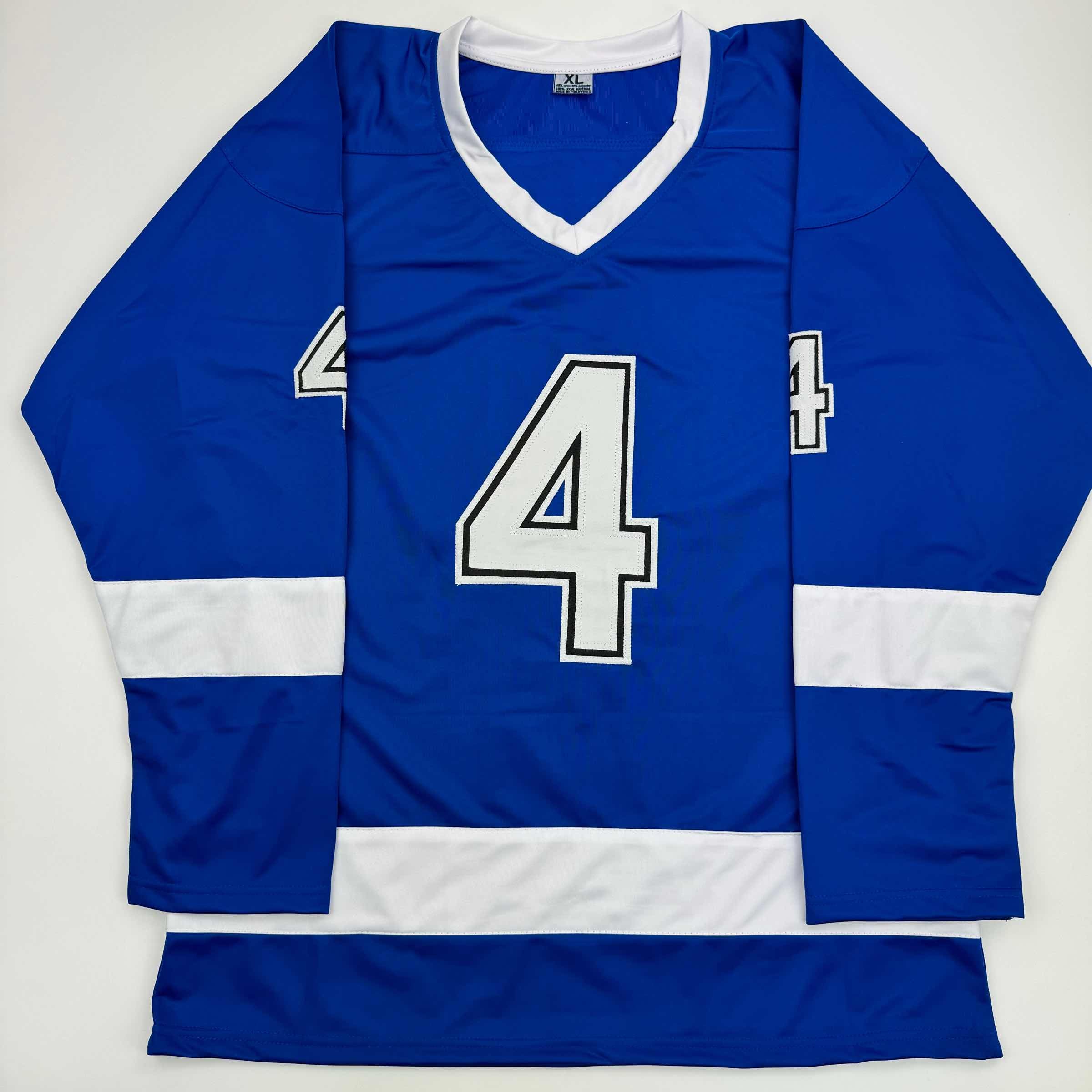 autographed-signed-vincent-lecavalier-2004-sc-champs-tampa-bay-blue-hockey-jersey-jsa-coa