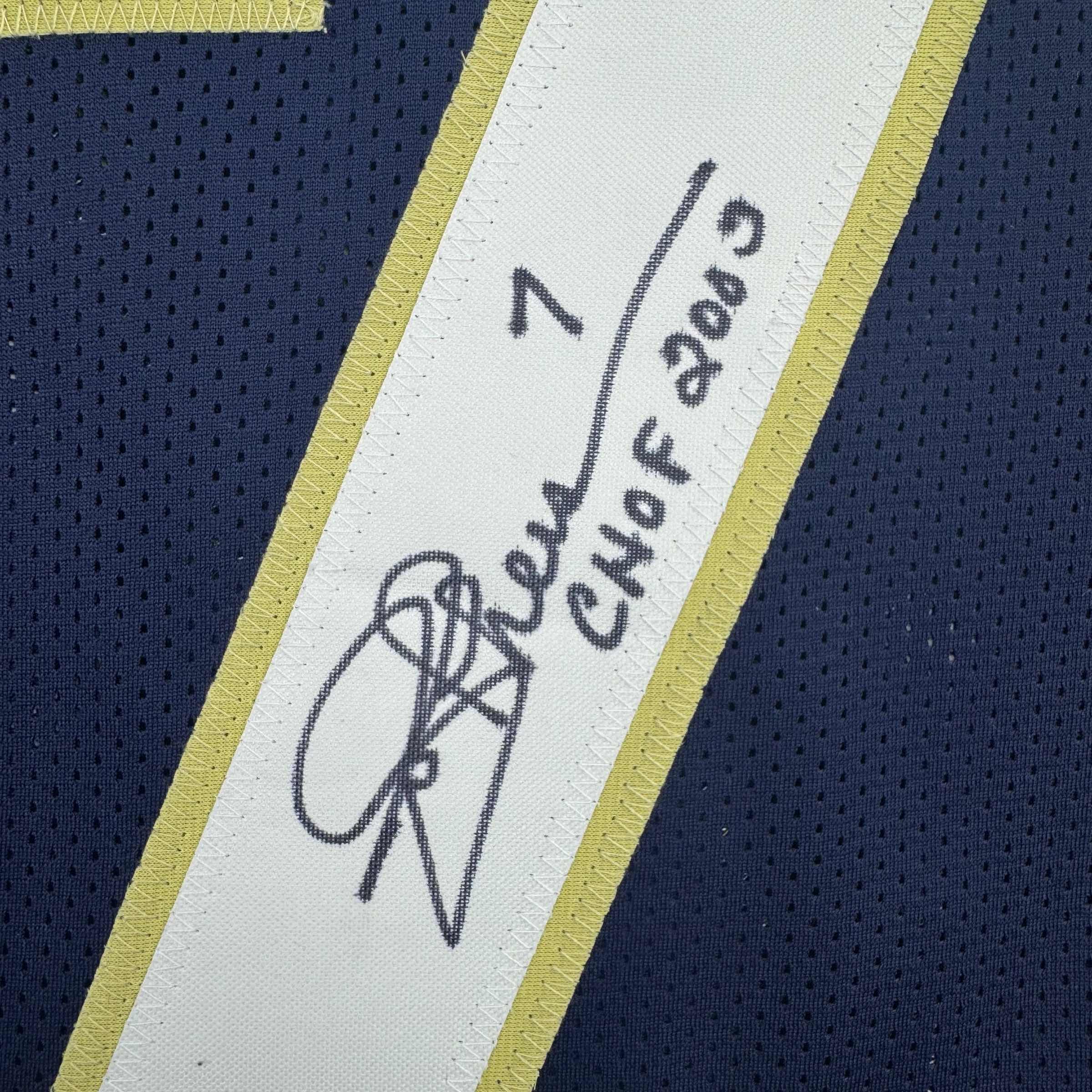 autographed-signed-joe-theismann-chof-2003-notre-dame-blue-college-football-jersey-jsa-coa