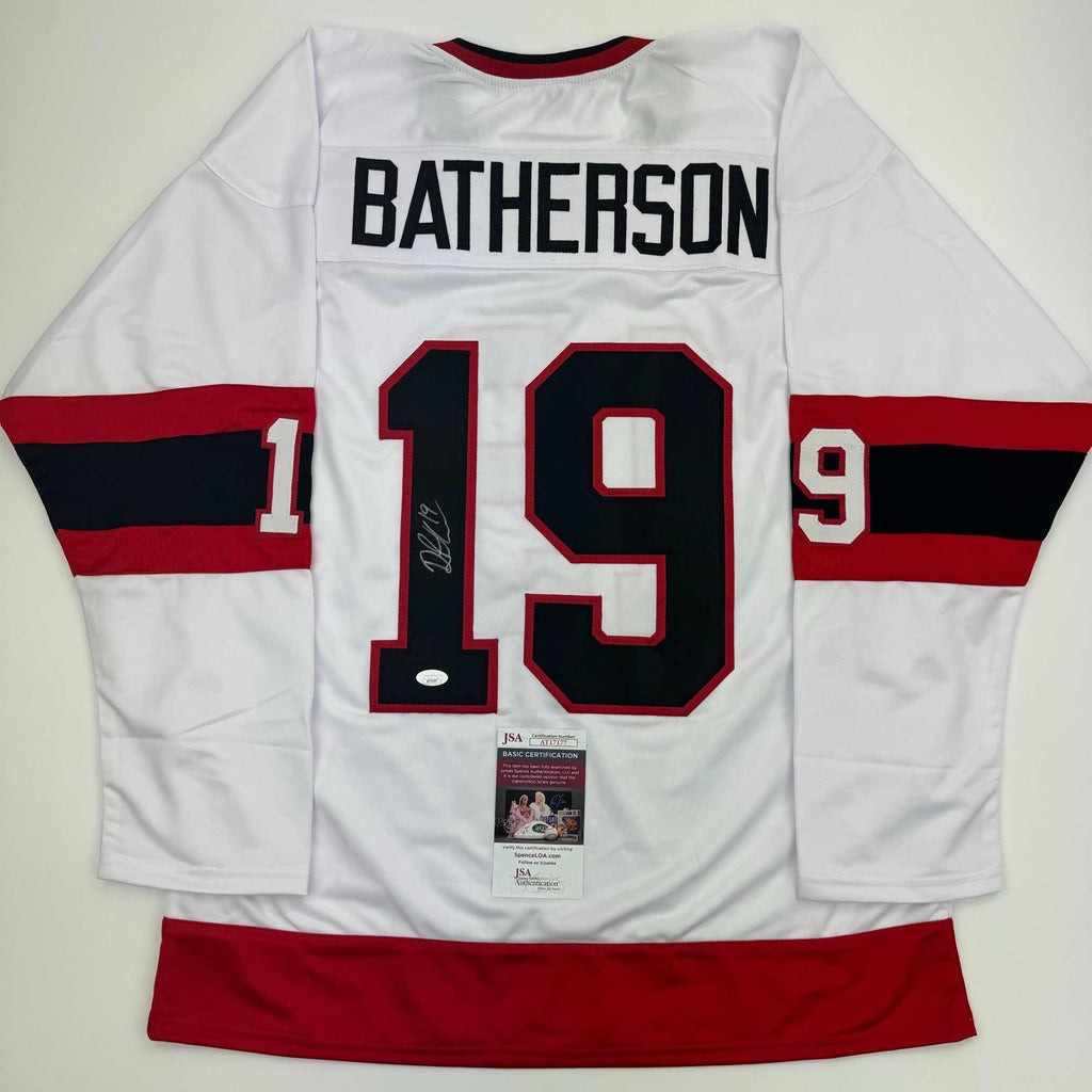 autographed-signed-drake-batherson-ottawa-white-hockey-jersey-jsa-coa