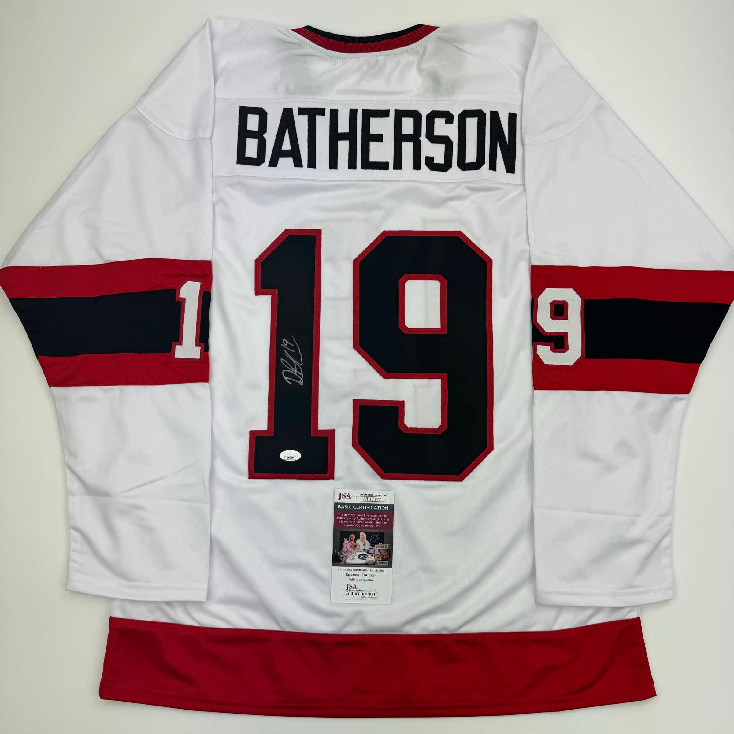 autographed-signed-drake-batherson-ottawa-white-hockey-jersey-jsa-coa