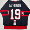 autographed-signed-drake-batherson-ottawa-black-hockey-jersey-jsa-coa