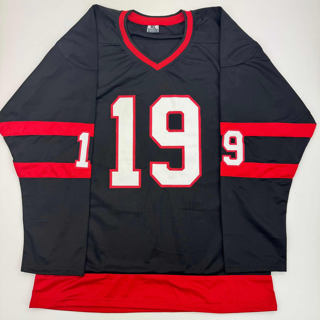 autographed-signed-drake-batherson-ottawa-black-hockey-jersey-jsa-coa