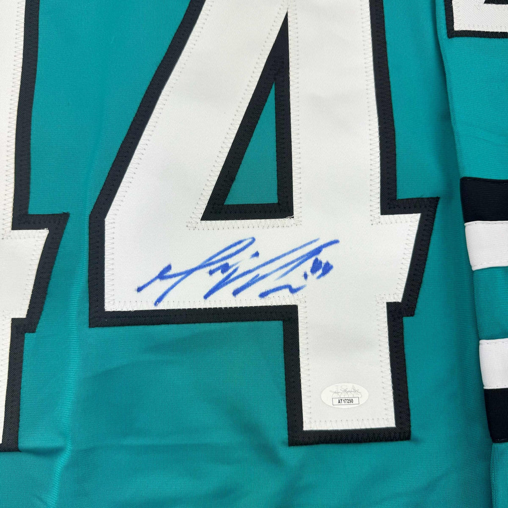 autographed-signed-marc-edouard-vlasic-san-jose-teal-hockey-jersey-jsa-coa