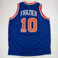autographed-signed-walt-frazier-new-york-blue-basketball-jersey-psa-dna-coa