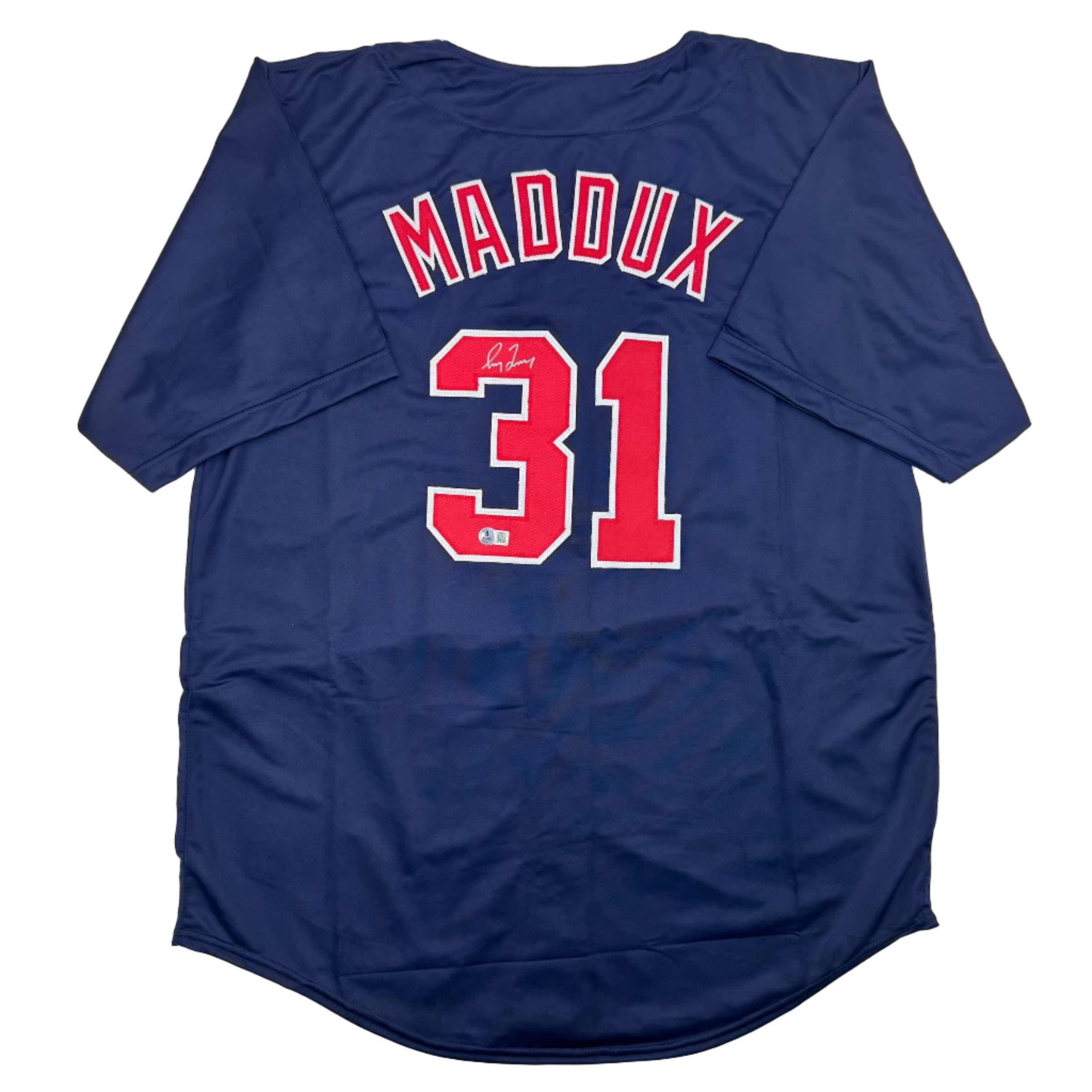 autographed-signed-greg-maddux-atlanta-blue-baseball-jersey-jsa-coa