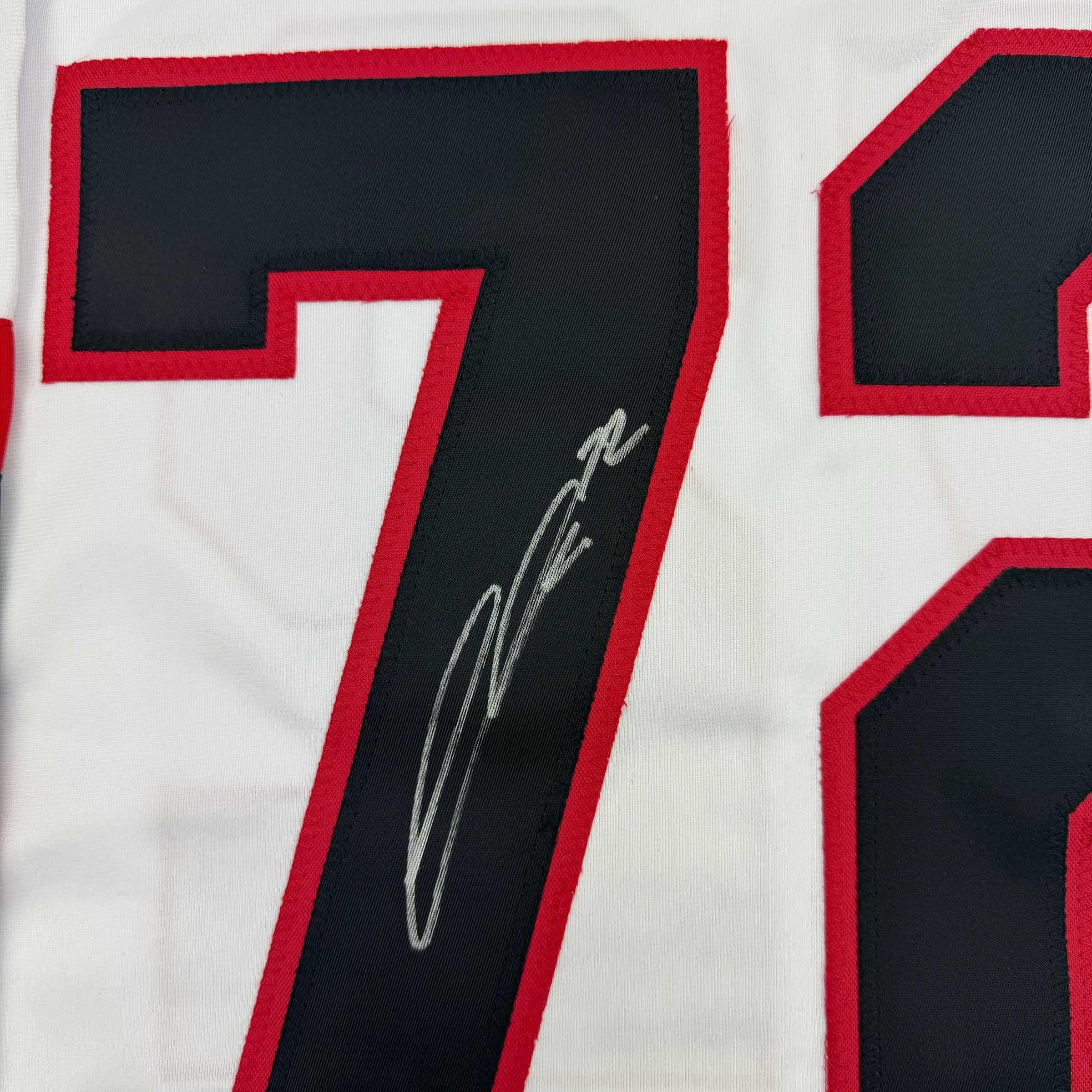 autographed-signed-thomas-chabot-ottawa-white-hockey-jersey-jsa-coa