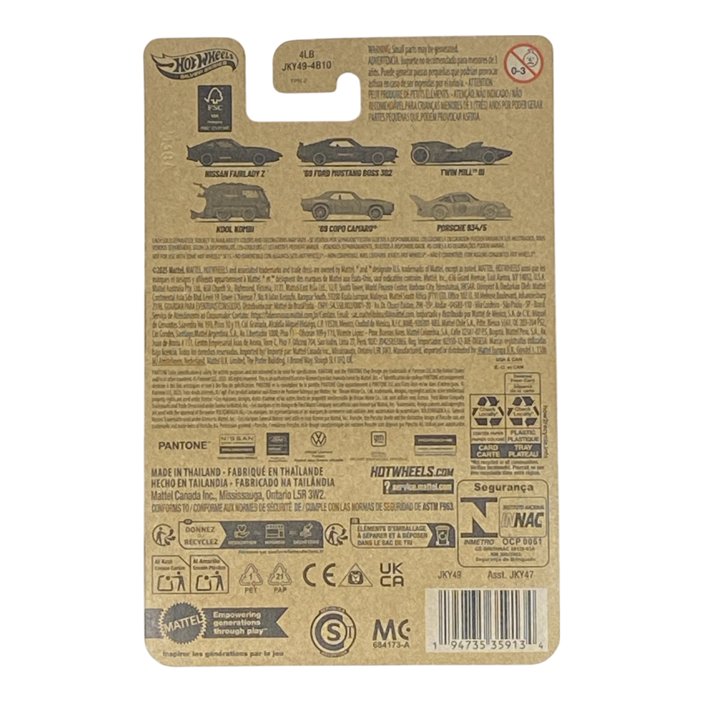 Hot Wheels Kool Kombi - Silver Series 4/6 Pantone 021