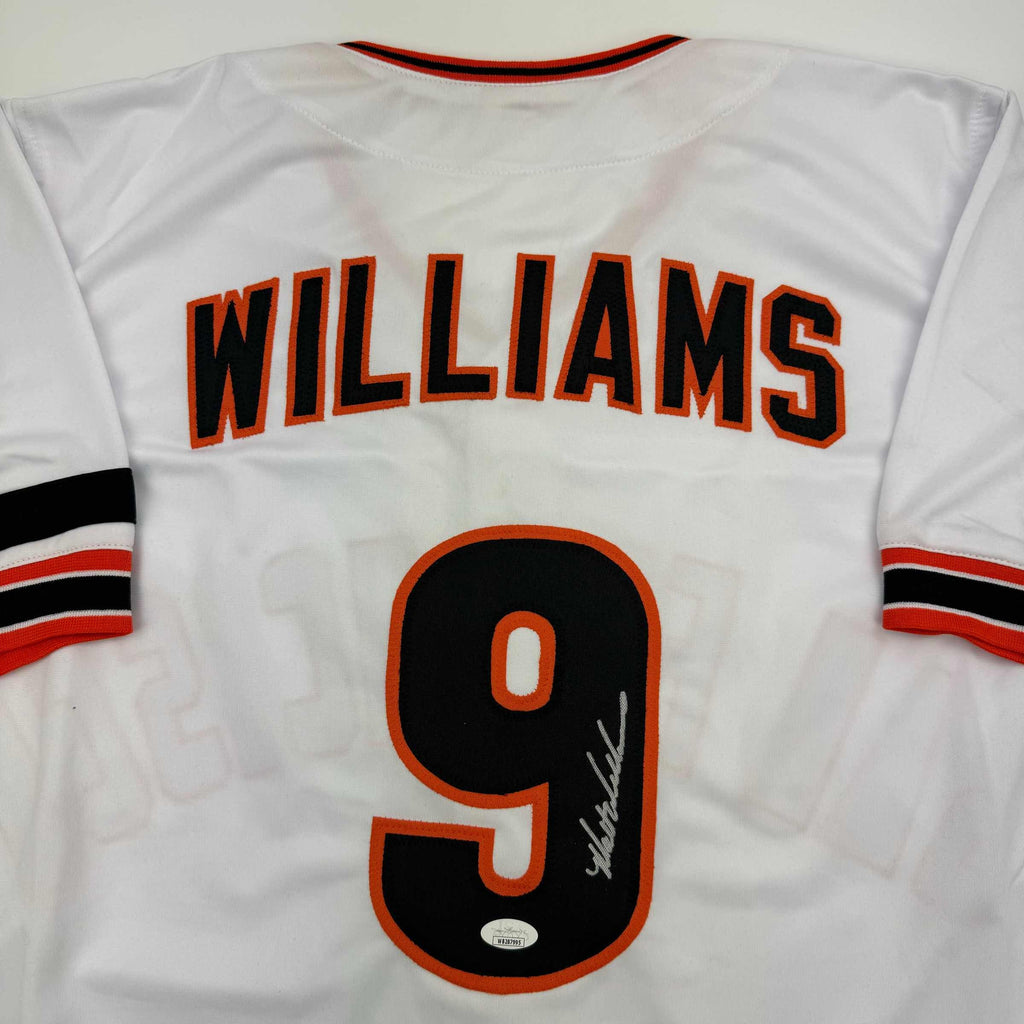 autographed-signed-matt-williams-san-francisco-white-baseball-jersey-jsa-coa