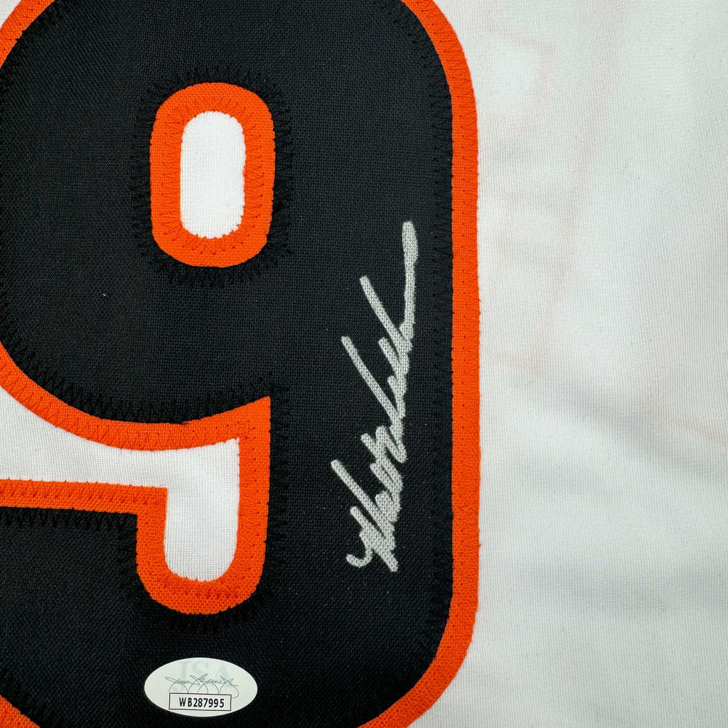autographed-signed-matt-williams-san-francisco-white-baseball-jersey-jsa-coa