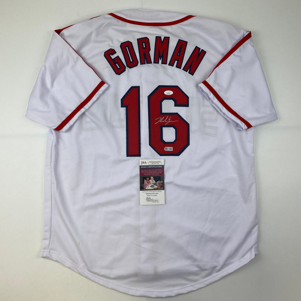 autographed-signed-nolan-gorman-st-louis-white-baseball-jersey-jsa-coa