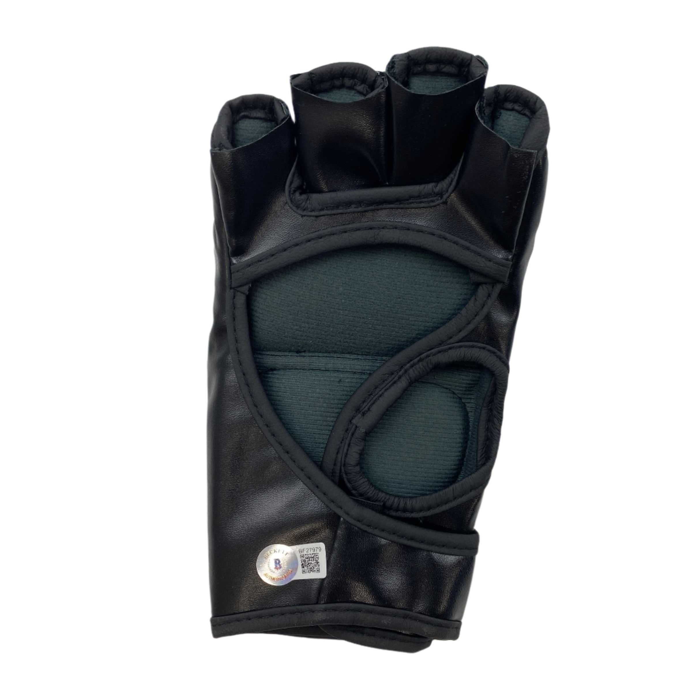 autographed-signed-charles-oliveira-ufc-mma-ultimate-fighting-black-glove-beckett-bas-coa