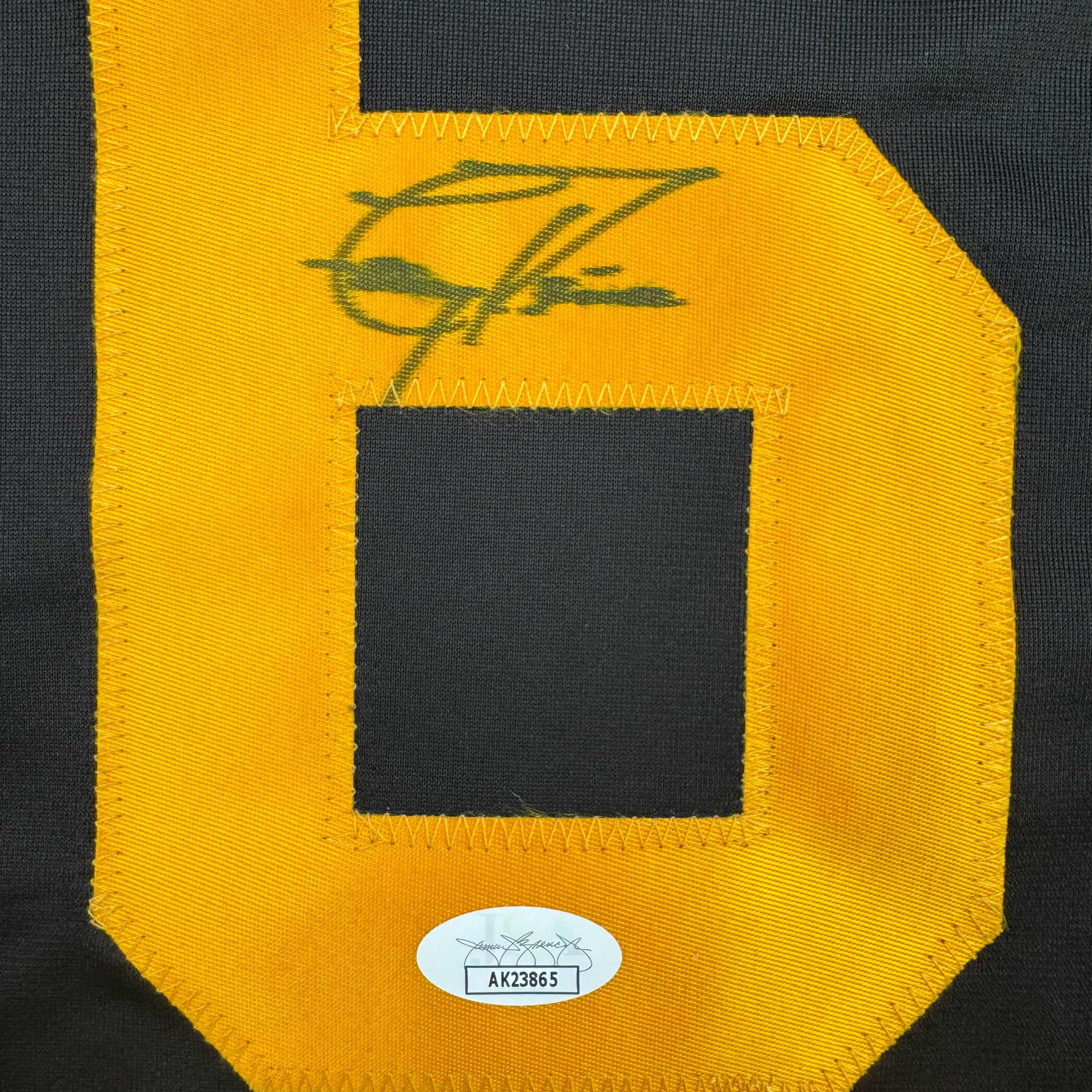 autographed-signed-tony-pena-pittsburgh-black-baseball-jersey-jsa-coa
