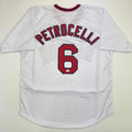 autographed-signed-rico-petrocelli-hof-1999-boston-white-baseball-jersey-jsa-coa