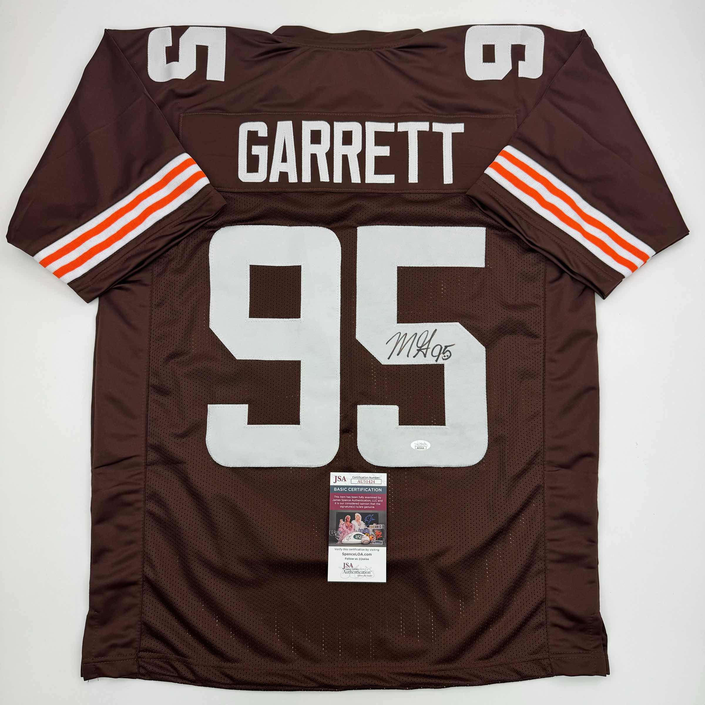 autographed-signed-myles-garrett-cleveland-brown-football-jersey-jsa-coa