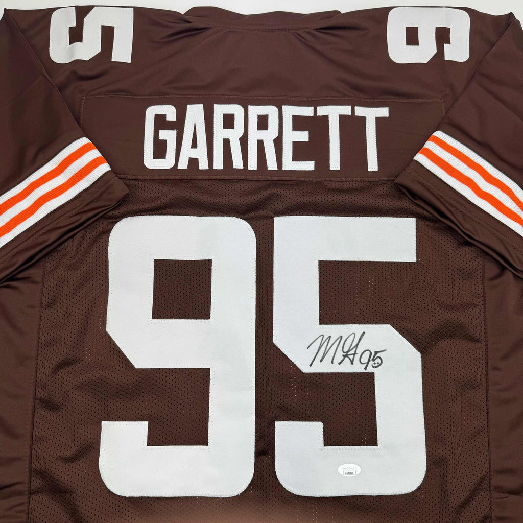 autographed-signed-myles-garrett-cleveland-brown-football-jersey-jsa-coa
