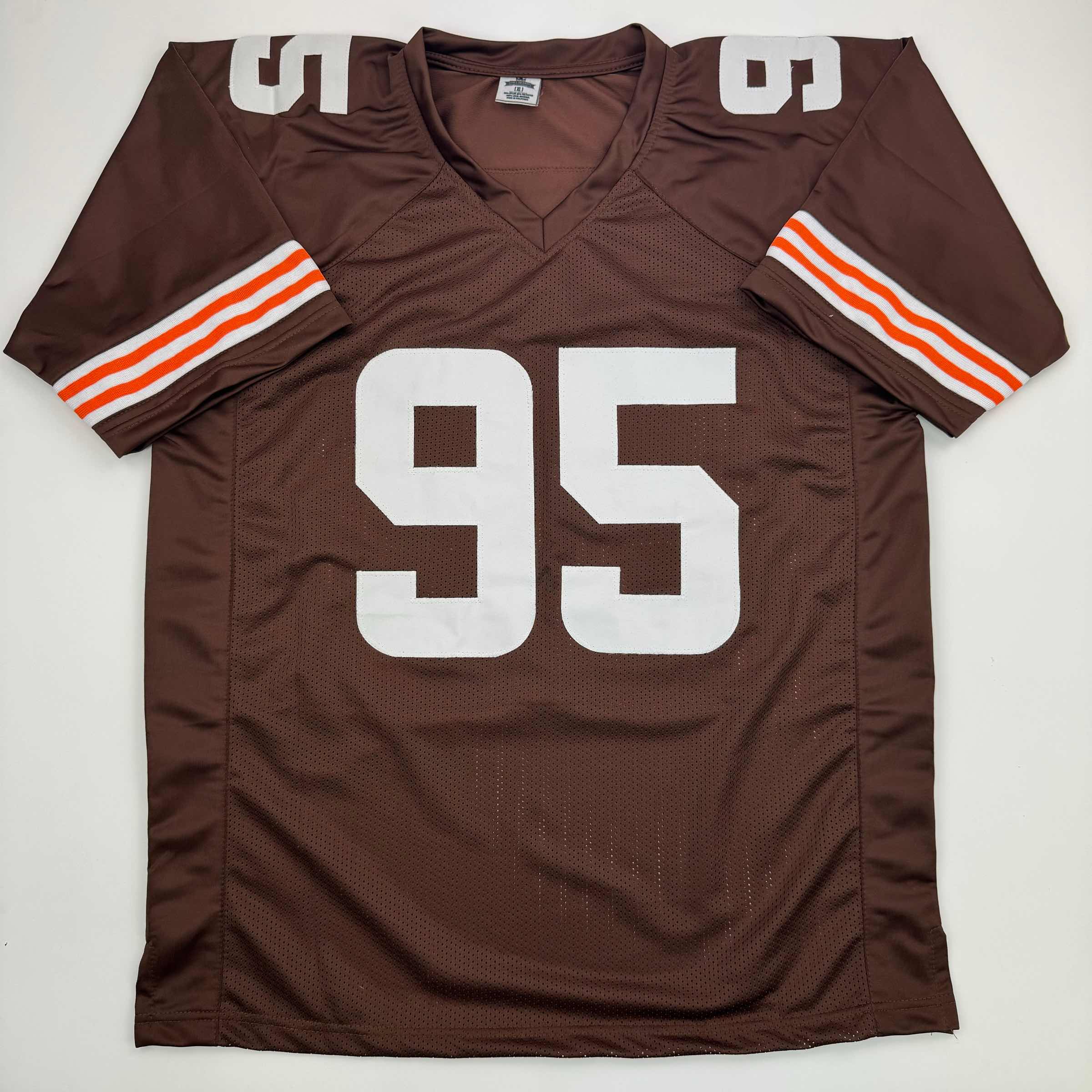 autographed-signed-myles-garrett-cleveland-brown-football-jersey-jsa-coa