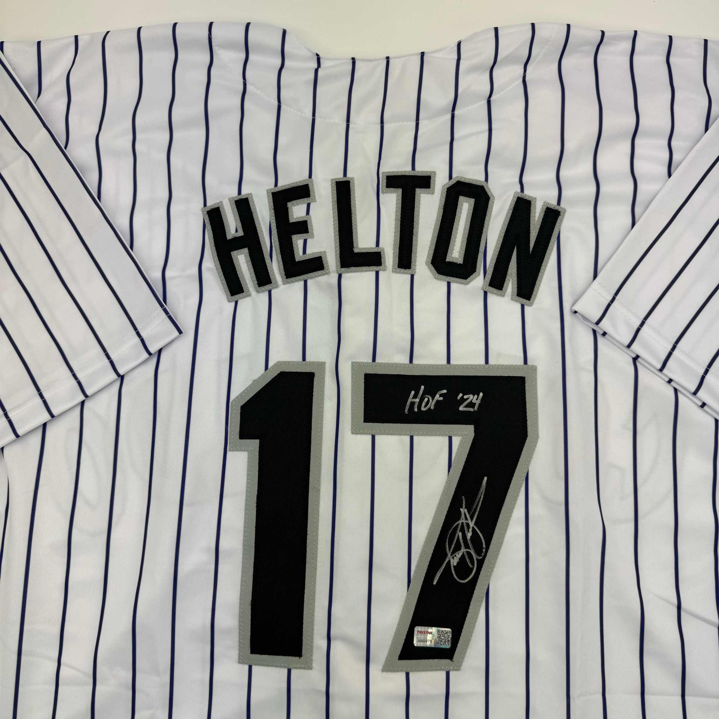 autographed-signed-todd-helton-hof-24-colorado-pinstripe-baseball-jersey-tristar-coa
