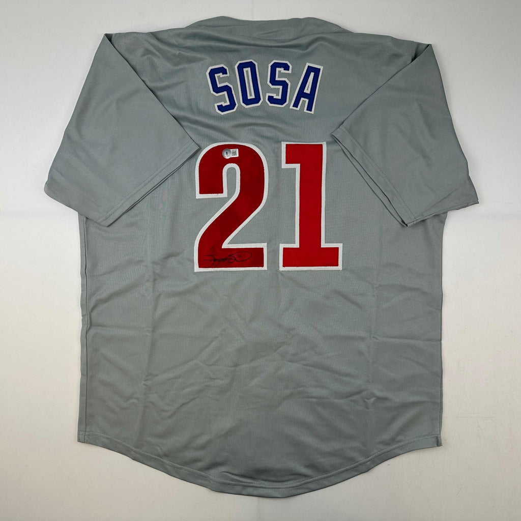autographed-signed-sammy-sosa-chicago-grey-baseball-jersey-beckett-bas-coa