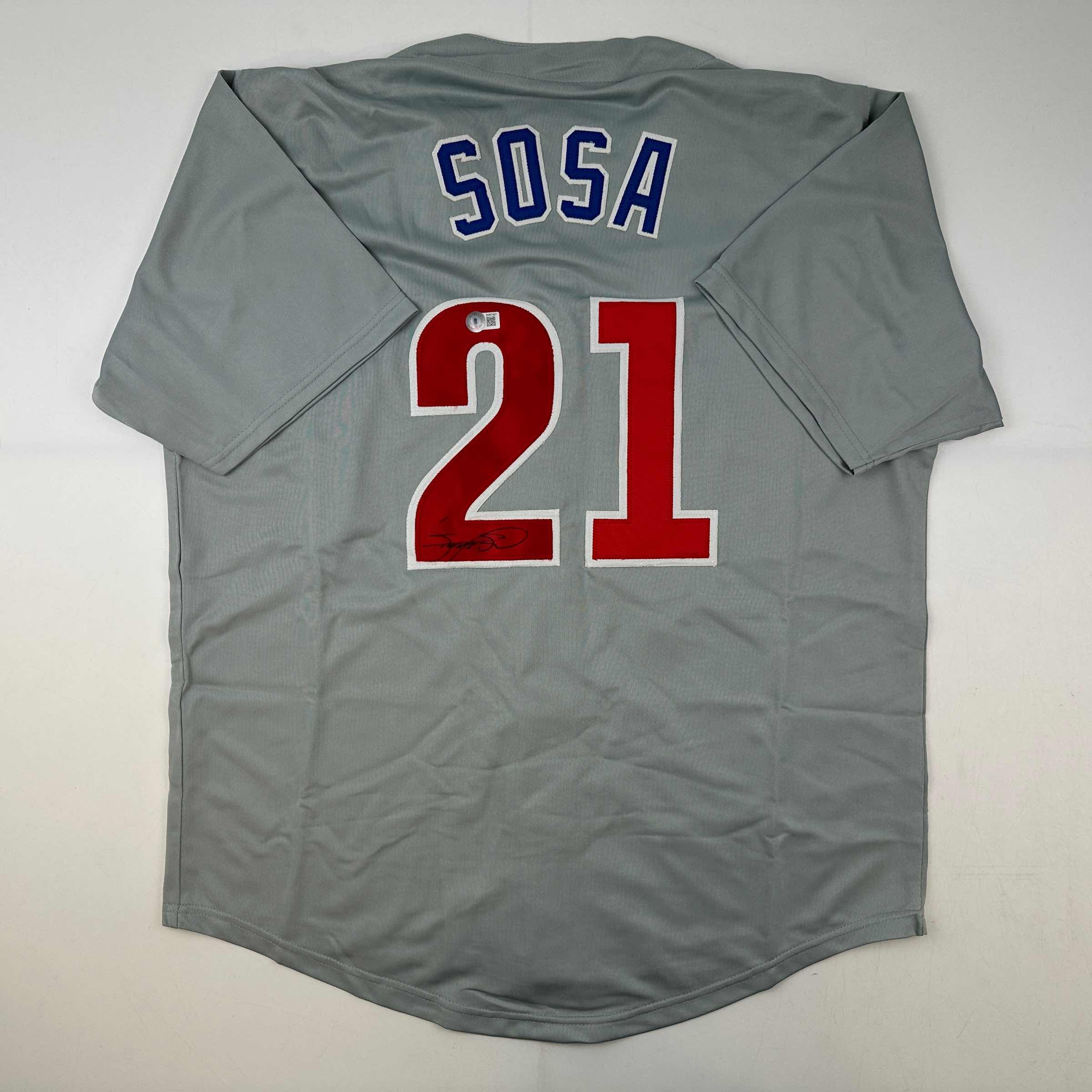 autographed-signed-sammy-sosa-chicago-grey-baseball-jersey-beckett-bas-coa