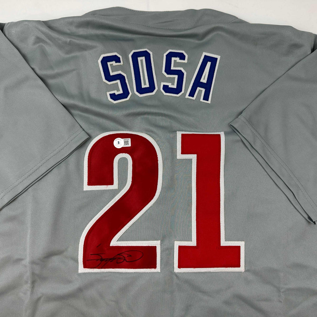 autographed-signed-sammy-sosa-chicago-grey-baseball-jersey-beckett-bas-coa