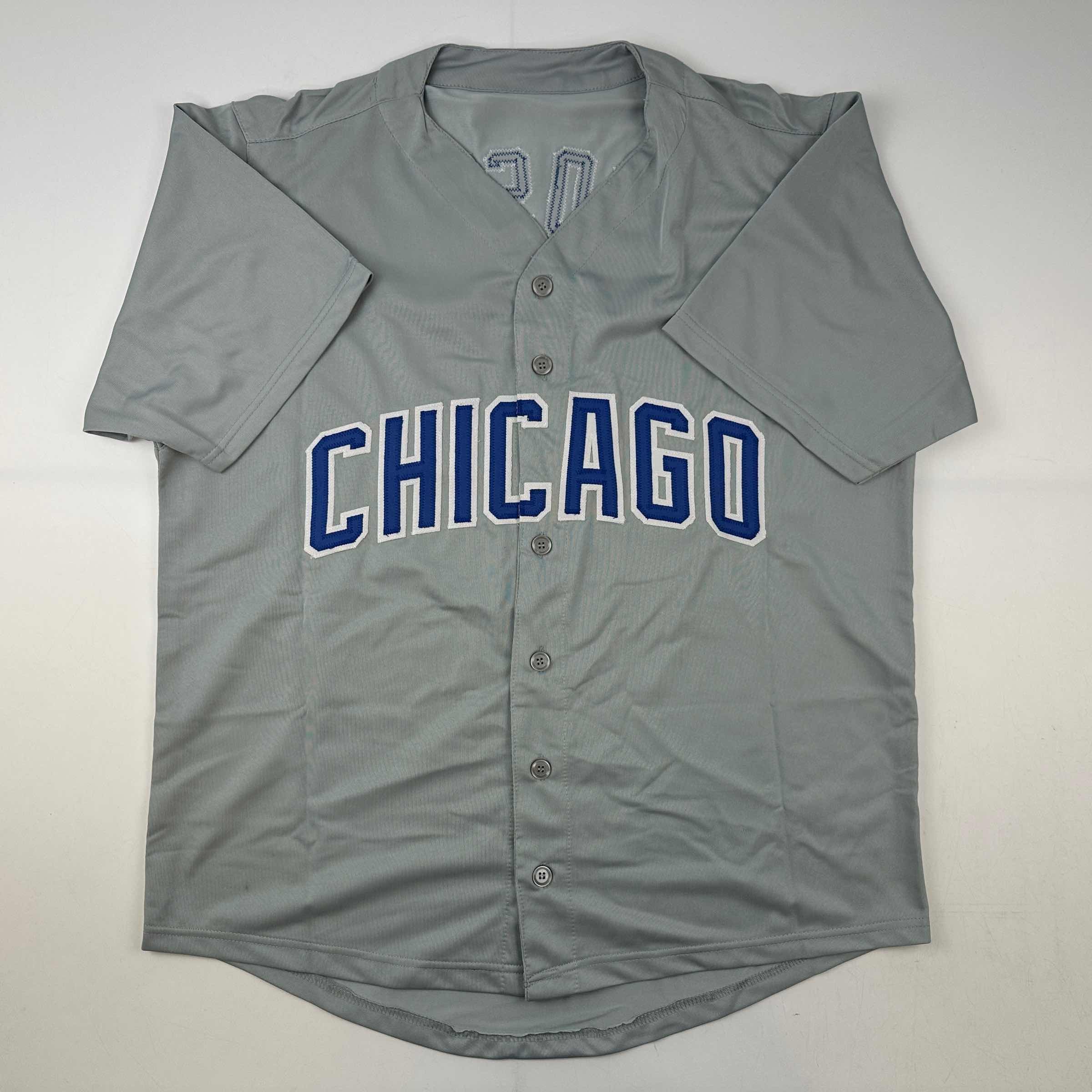 autographed-signed-sammy-sosa-chicago-grey-baseball-jersey-beckett-bas-coa