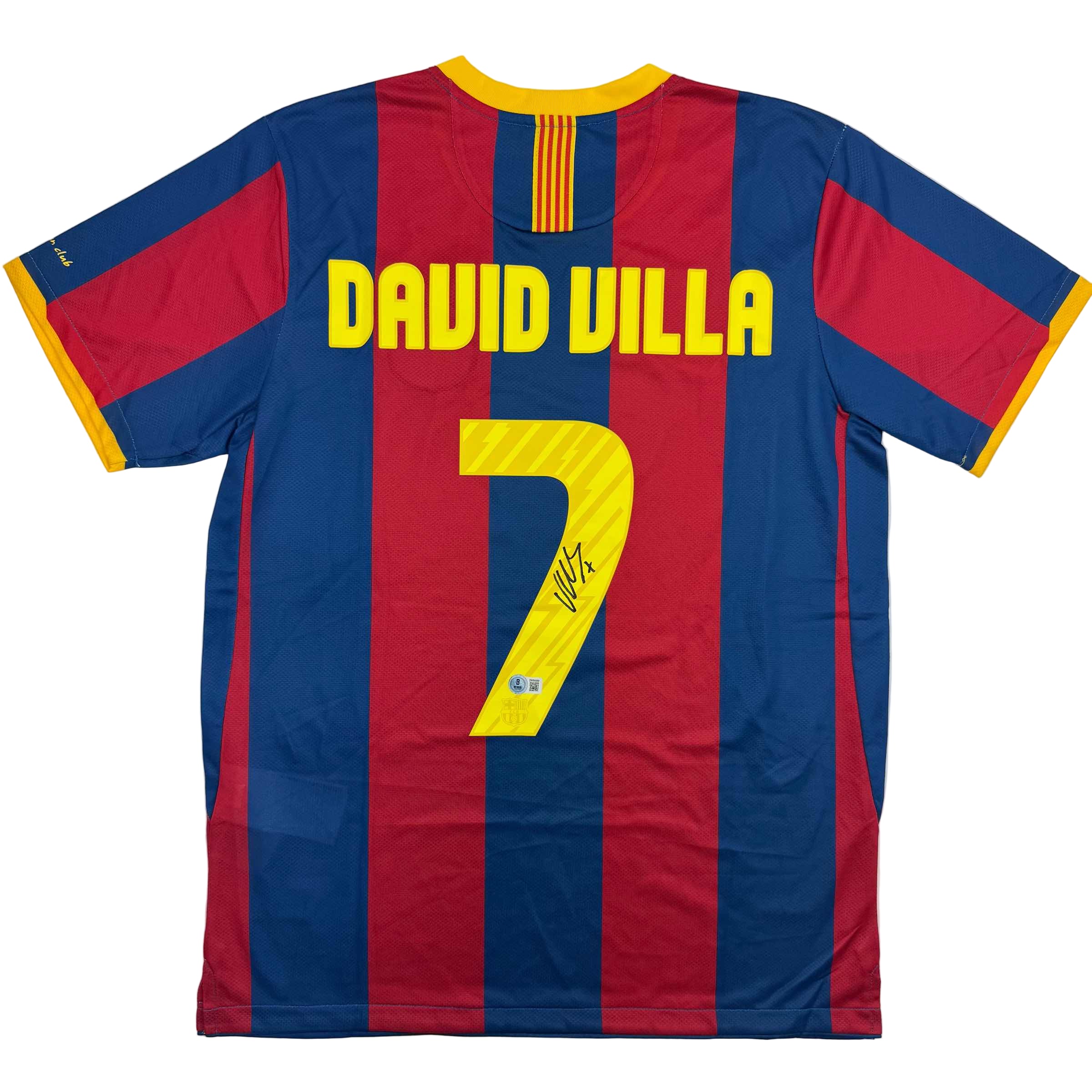 autographed-signed-david-villa-fc-barcelona-blue-soccer-jersey-beckett-bas-coa