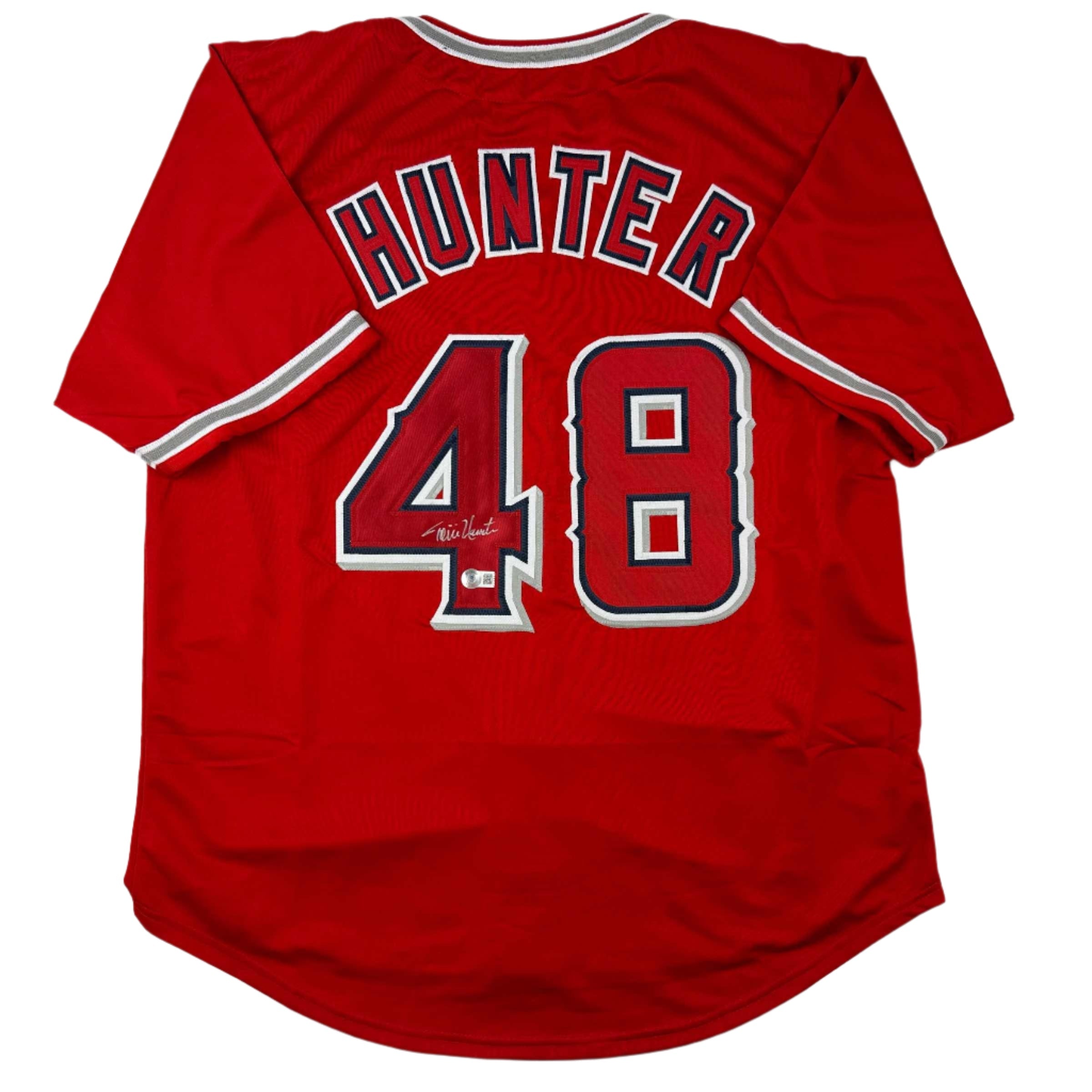 autographed-signed-torii-hunter-los-angeles-anaheim-red-baseball-jersey-beckett-bas-coa