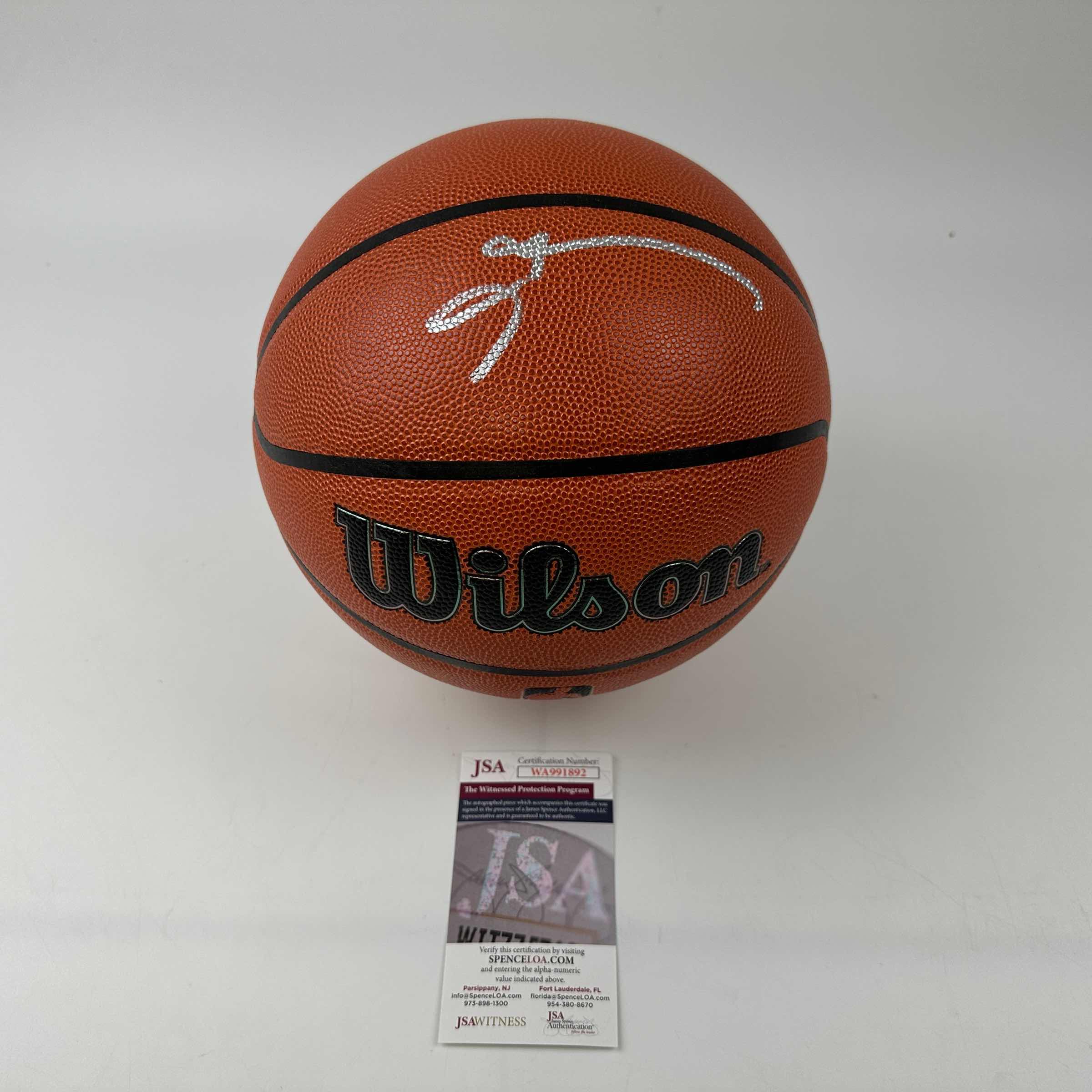 autographed-signed-allen-iverson-philadelphia-76ers-sixers-full-size-wilson-basketball-jsa-coa