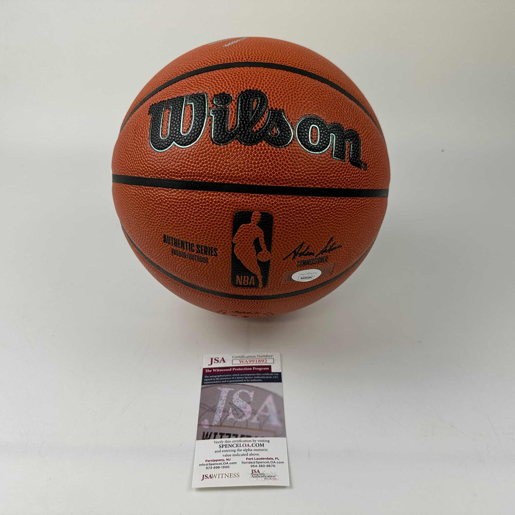 autographed-signed-allen-iverson-philadelphia-76ers-sixers-full-size-wilson-basketball-jsa-coa