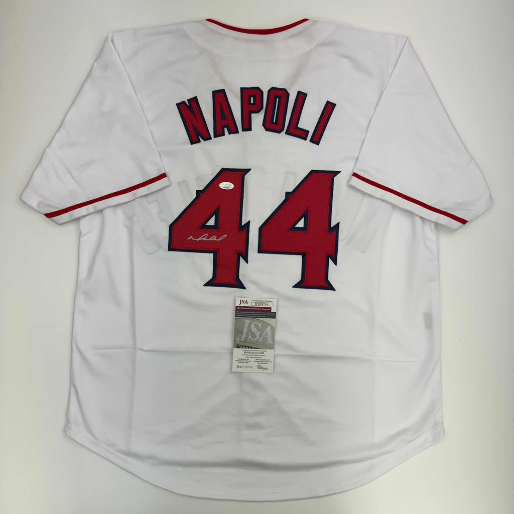 autographed-signed-mike-napoli-los-angeles-la-anaheim-white-baseball-jersey-jsa-coa