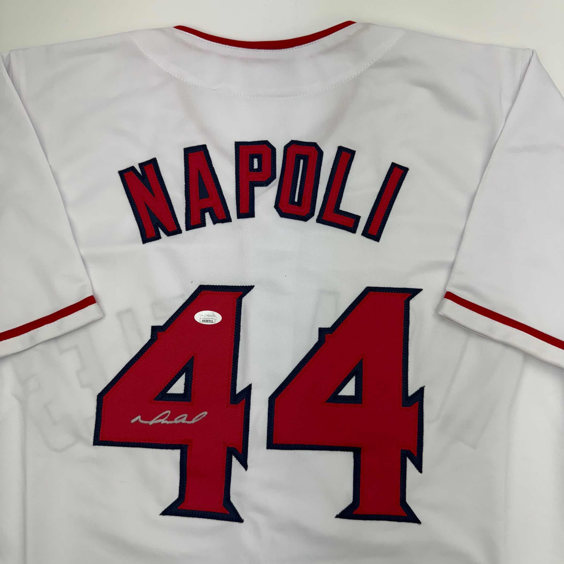 autographed-signed-mike-napoli-los-angeles-la-anaheim-white-baseball-jersey-jsa-coa