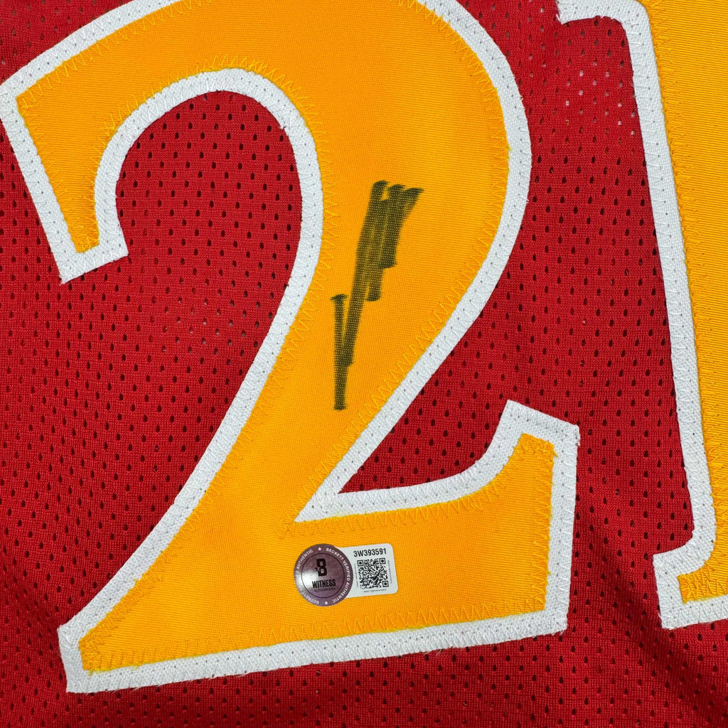 autographed-signed-dominique-wilkins-atlanta-red-basketball-jersey-beckett-bas-coa