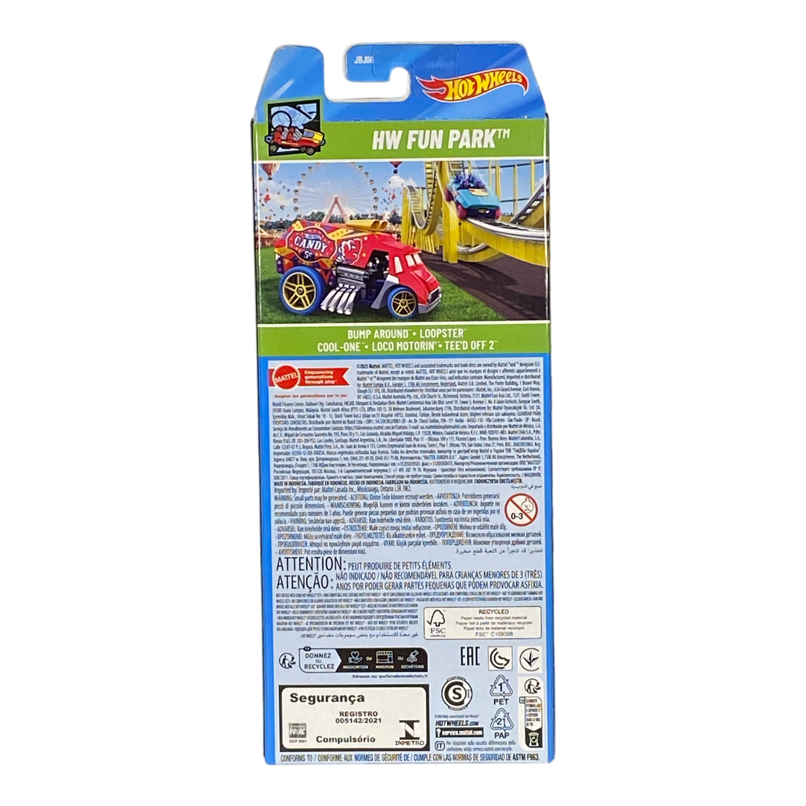 Hot Wheels HW Fun Park - 5 Pack